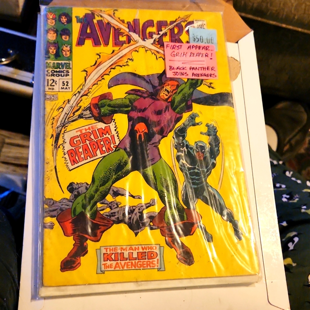 The Avengers Vintage Comic #52